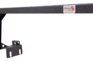 Toyota Tacoma Truck Bed Rack - Fishbone Offroad - Half Height Tackle Rack - Black - `16-`27
